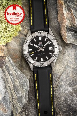 Silikonový řemínek Ricardo Fermo, černý V2