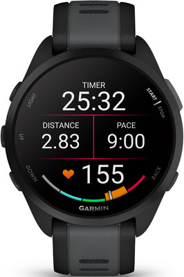 Garmin Forerunner 165, Black/Slate Gray (II. Jakost)