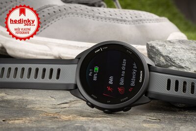 Garmin Forerunner 165, Black/Slate Gray (II. Jakost)
