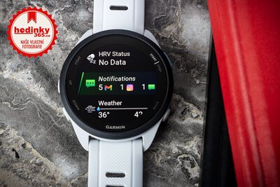 Garmin Forerunner 165, Mist Gray/Whitestone