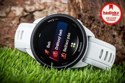 Garmin Forerunner 165, Mist Gray/Whitestone