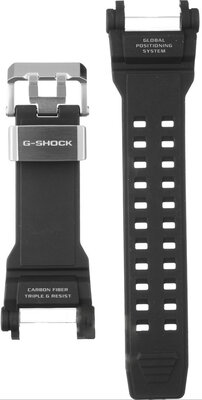 Pryskyřicový řemínek Casio 19mm (pro Casio G-Shock GPW-2000), černý