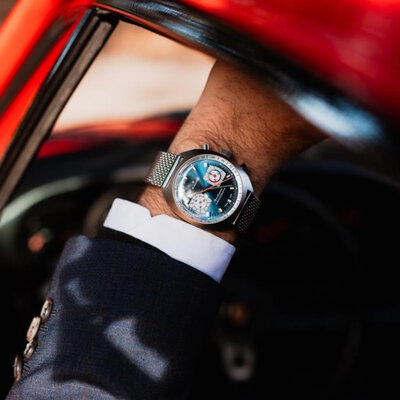 Edox Sportsman Automatic 08202-3bu-buin Limited Edition 600pcs (+ náhradní řemínek)