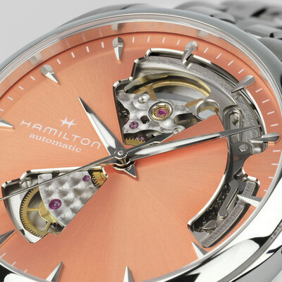 Hamilton Jazzmaster Lady Automatic Open Heart H32215100
