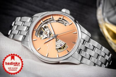 Hamilton Jazzmaster Lady Automatic Open Heart H32215100