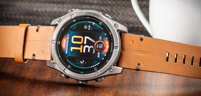 Kožený řemínek Ricardo 26mm (pro Garmin Fenix 8/7X/6X (51mm), Tactix aj.), hnědý, QuickFit