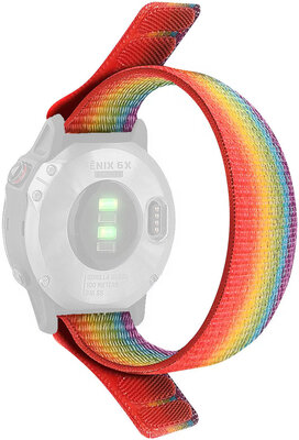Nylonový řemínek Ricardo 26mm (pro Garmin Fenix 8/7X/6X (51mm), Tactix aj.), barevný, provlékací