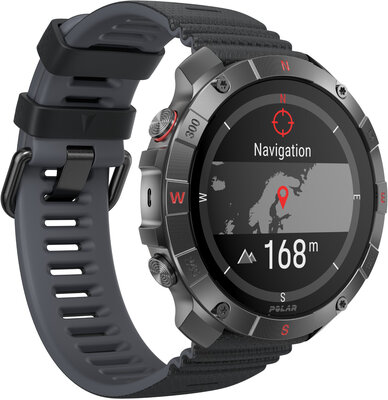 Polar Grit X2 Pro Titan, velikost M/L (+ náhradní řemínek)