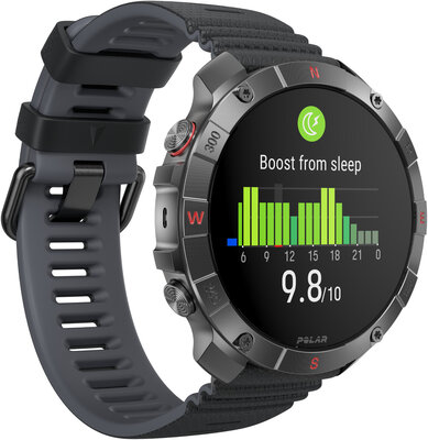 Polar Grit X2 Pro Titan, velikost M/L (+ náhradní řemínek)