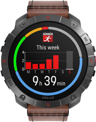 Polar Grit X2 Pro Titan, velikost M/L (+ náhradní řemínek)