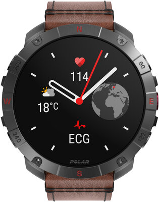 Polar Grit X2 Pro Titan, velikost M/L (+ náhradní řemínek)