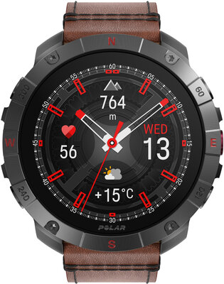 Polar Grit X2 Pro Titan, velikost M/L (+ náhradní řemínek)