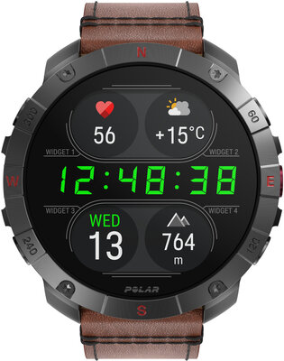 Polar Grit X2 Pro Titan, velikost M/L (+ náhradní řemínek)