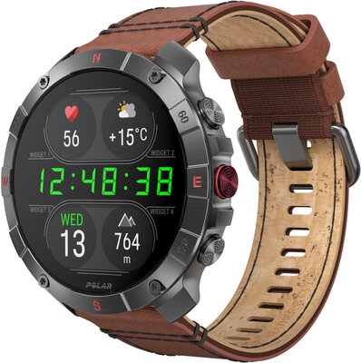 Polar Grit X2 Pro Titan, velikost M/L (+ náhradní řemínek)