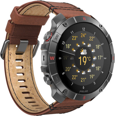 Polar Grit X2 Pro Titan, velikost M/L (+ náhradní řemínek)