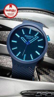 Swatch Indigo Glow SB05N113