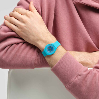 Swatch Radiantly Teal SS08N114