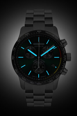 Zeppelin Night Cruise 7288M-4_Set Quartz (+ náhradní řemínek)