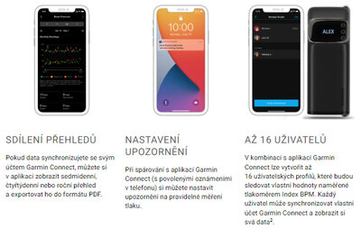 Garmin Index BPM Chytrý tlakoměr