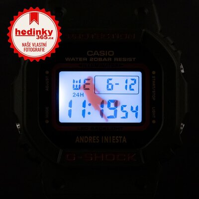 Casio G-Shock Original DW-5600AI-1ER Andrés Iniesta Collaboration