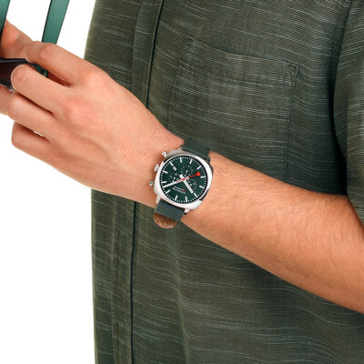 Mondaine Grand Cushion Quartz MSL.41460.LF.SET (+ náhradní řemínek)