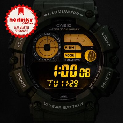 Casio Collection Fishing Gear WS-1500H-3BVEF