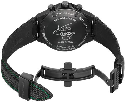 Certina DS-7 Quartz Precidrive Chronograph C043.417.38.201.10 Padel Edition by Marta Ortega
