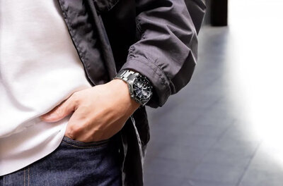 Seiko Astron Solar GPS Chronograph SSH151J1 "Night Black"