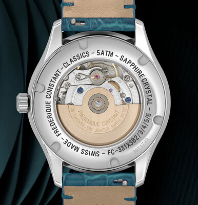 Frederique Constant Classics Lady Automatic Diamonds Moonphase FC-331MPWTD3BD6