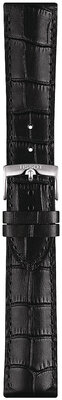 Kožený řemínek Tissot T852.041.653 22mm, černý, Quick Release