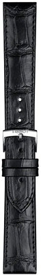 Kožený řemínek Tissot T852.043.012 20mm, černý, Quick Release