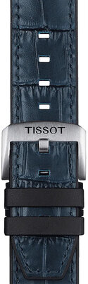 Kožený řemínek Tissot T852.046.765 22mm, modrý, Quick Release