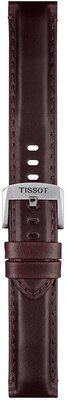 Kožený řemínek Tissot T852.046.836 20mm, hnědý, Quick Release