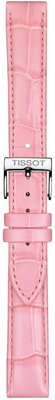 Kožený řemínek Tissot T852.047.114 16mm, růžový, Quick Release