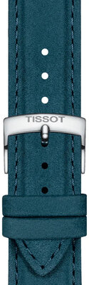 Kožený řemínek Tissot T852.048.227 21mm, modrý, Quick Release