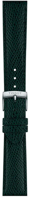 Kožený řemínek Tissot T852.049.061 18mm, zelený, Quick Release