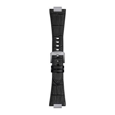 Kožený řemínek Tissot T852.049.415 (pro model Tissot PRX 42mm), černý, Quick Release