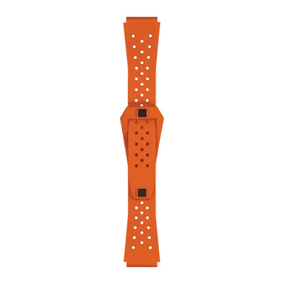 Pryžový řemínek Tissot Sideral T852.048.861 20mm, oranžový, Quick Release