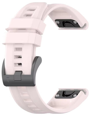 Silikonový řemínek Ricardo 20mm (pro Garmin Fenix 8/7S/6S (43mm), aj.), béžový, QuickFit