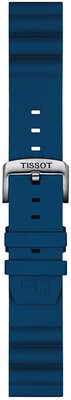 Silikonový řemínek Tissot T852.047.175 22mm, modrý, Quick Release