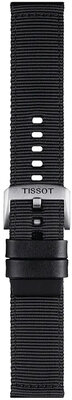 Textilní řemínek Tissot T852.046.769 22mm, černý, Quick Release