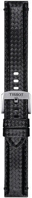 Textilní řemínek Tissot T852.046.829 20mm, černý, Quick Release