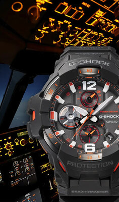 Casio G-Shock Master of G GR-B300-1A4ER Gravitymaster Superior Series
