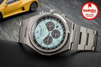 Citizen Sports Eco-Drive Super Titanium Chronograph CA4610-85M
