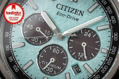 Citizen Sports Eco-Drive Super Titanium Chronograph CA4610-85M