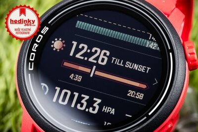 Coros Pace 3 Red / Silicone Band (rozbalené)