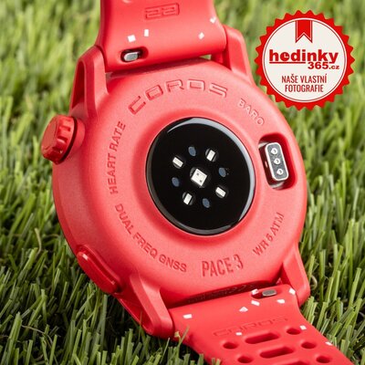 Coros Pace 3 Red / Silicone Band (rozbalené)