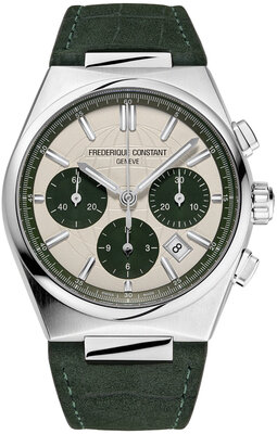 Frederique Constant Highlife Automatic Chronograph FC-391SGR4NH6 Limited Edition 1888pcs (+ 2 náhradní řemínky)
