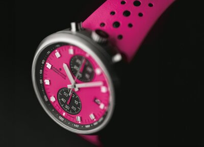Junghans Sport 1972 Competition 27/4406.00 Pink Limited Edition 100pcs