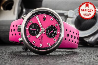 Junghans Sport 1972 Competition 27/4406.00 Pink Limited Edition 100pcs